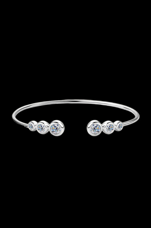 1.8 Carat Moissanite 925 Sterling Silver Bracelet – Timeless Luxury | MerchLuxx - MerchLuxx