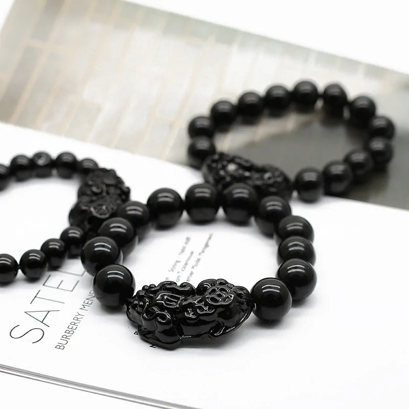 Fashionable Healing Obsidian Bracelet – Balance & Style | MerchLuxx - MerchLuxx