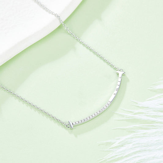Moissanite 925 Sterling Silver Necklace – Elegant & Timeless | MerchLuxx - MerchLuxx