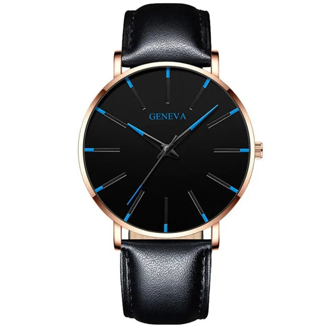 Minimalist Ultra-Thin Men’s Watch – Sleek & Modern Elegance | MerchLuxx - MerchLuxx