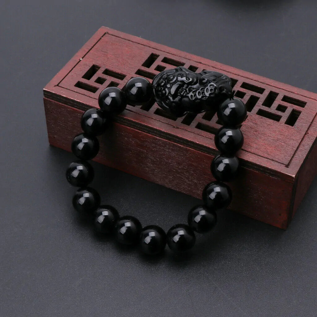 Fashionable Healing Obsidian Bracelet – Balance & Style | MerchLuxx - MerchLuxx