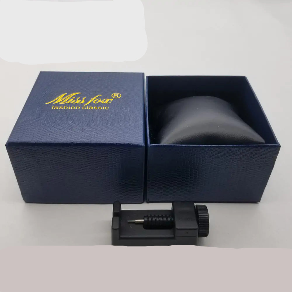 MISSFOX Square Bling Watch for Men – Bold Luxury & Precision | MerchLuxx - MerchLuxx