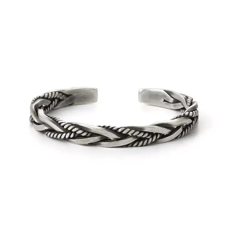 Men’s Braided Bangle Bracelet – Timeless Style & Modern Elegance | MerchLuxx - MerchLuxx