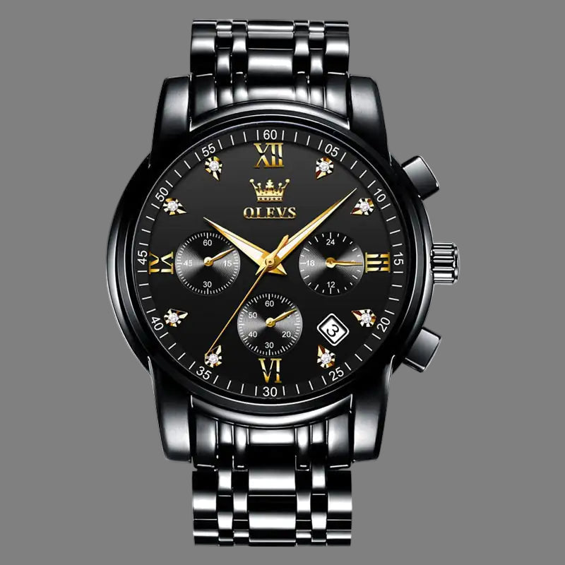 Olevs Men’s Luxury Chronograph Watch – Precision & Iconic Design | MerchLuxx - MerchLuxx