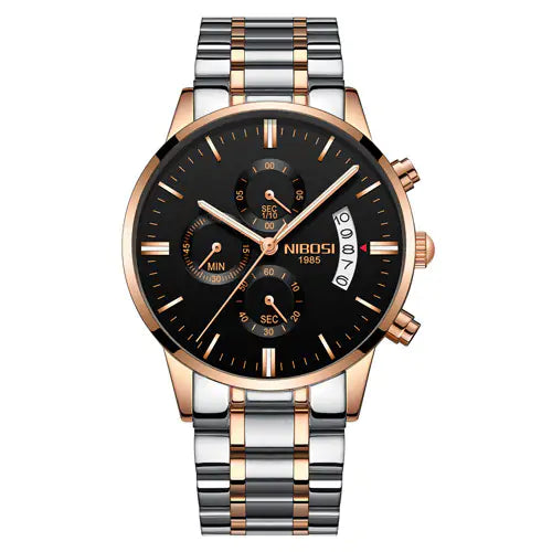 Men’s Elegant Gold Wrist Watch – Timeless Luxury & Precision | MerchLuxx - MerchLuxx