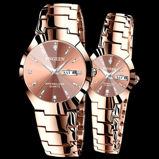 Lovers Couple Watch Set – Timeless Matching Timepieces | MerchLuxx - MerchLuxx