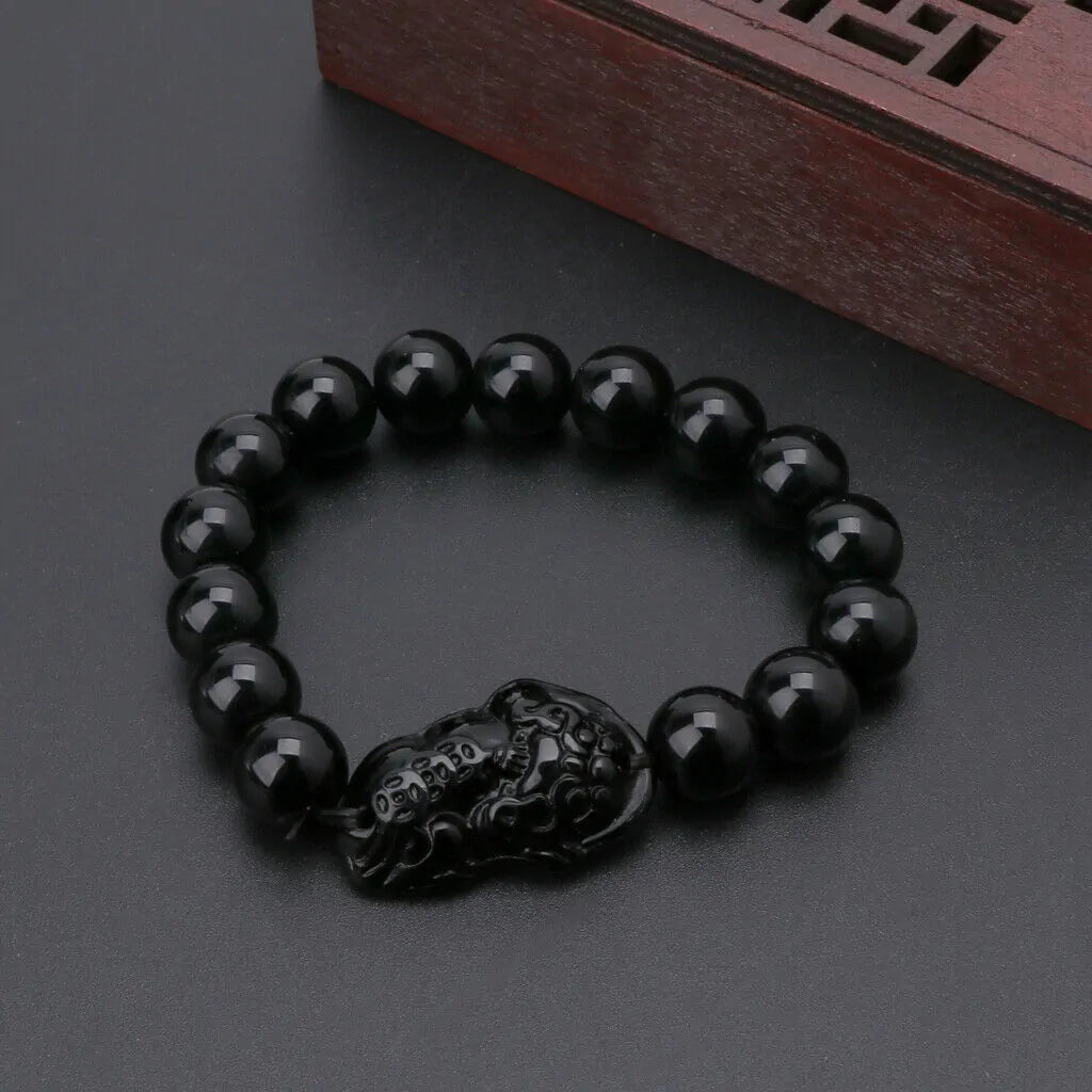 Fashionable Healing Obsidian Bracelet – Balance & Style | MerchLuxx - MerchLuxx